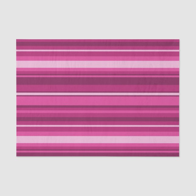 Fuschia-Streifen Seidenpapier (Vorderseite)