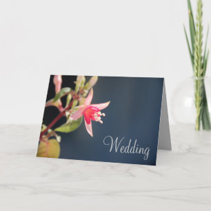 Fuschia Wedding Einladung Card_variation