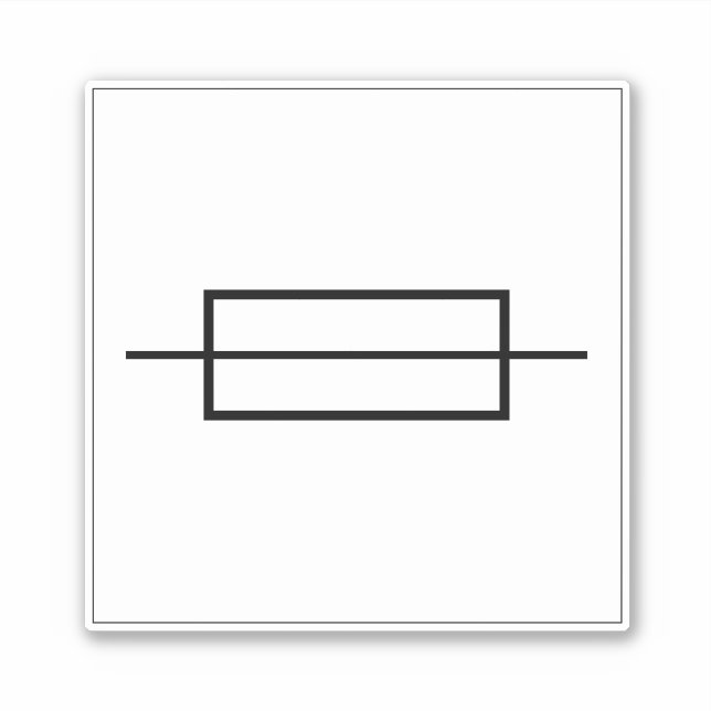 Fuse Étiquette électrique (Devant)