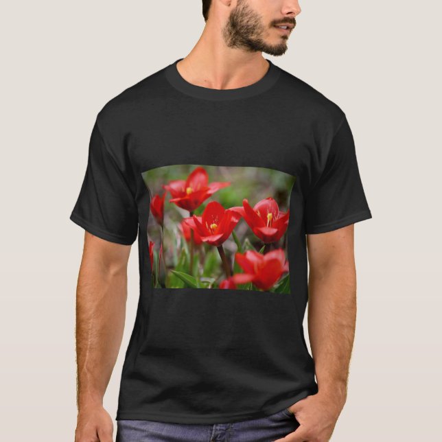 Fusilier Tulip Bloom Print Tee (Vorderseite)