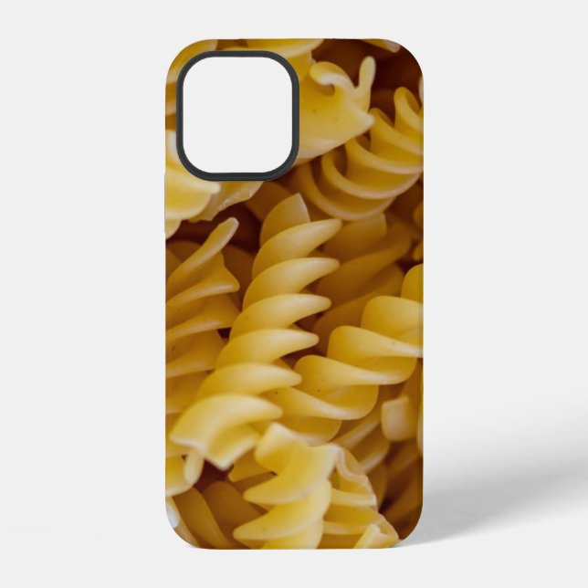 Fusilli-Nudeln iPhone 12 Hülle (Rückseite)