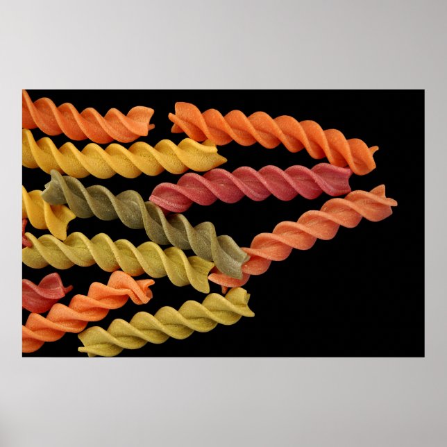 Fusilli Pasta Poster (Vorne)