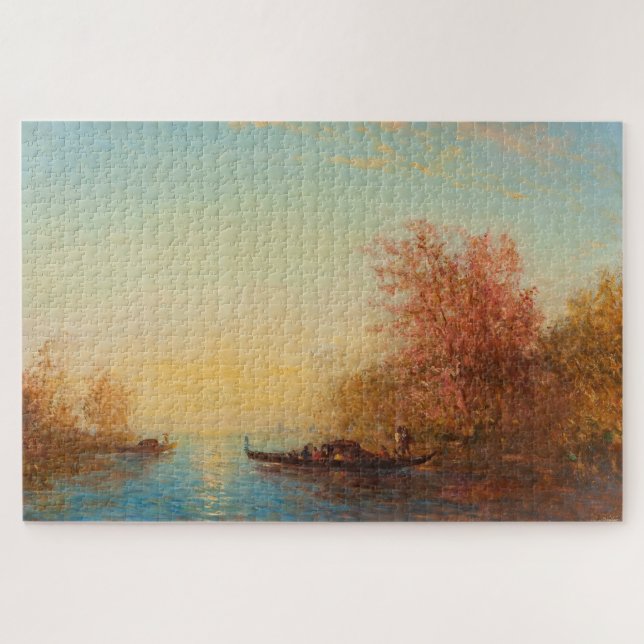 Fusine, Environments de Venise - Félix Ziem (Horizontal)