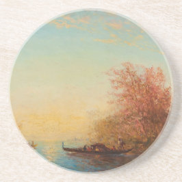 Fusine, Environments de Venise - Félix Ziem Getränkeuntersetzer
