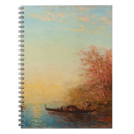 Fusine, Environments de Venise - Félix Ziem Notizblock