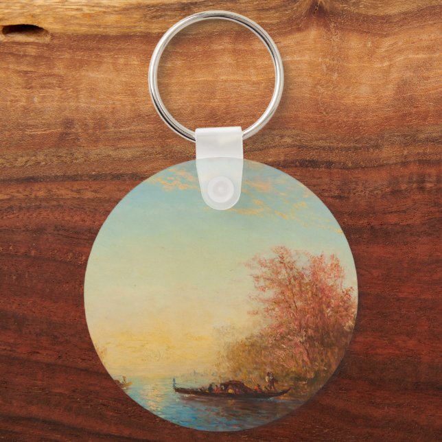 Fusine, Environments de Venise - Félix Ziem Schlüsselanhänger (Vorderseite)