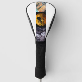 Fusion des Halloween-Wunders im Actionbild Golf Headcover