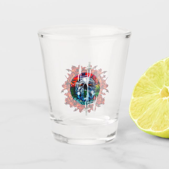 Fusion - HH-Scheiben Schnapsglas (Vorderseite)