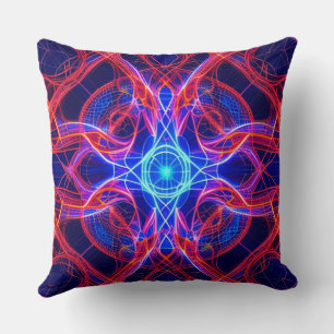 "Fusion von Kunst und Wissenschaft" Kissen
