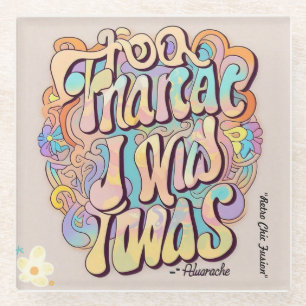 "Fusionsarm" Glasuntersetzer