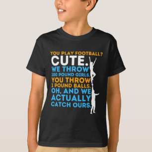 Fuß Cute - Cheerleader Cheerleading Cheer Wettbewe T-Shirt