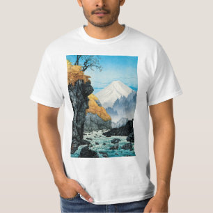 Fuß des Berges Ashitaka (1932) von Hiroaki Takahas T-Shirt
