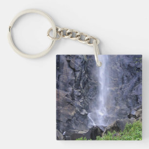 Fuß des Bridalveil Falls, Yosemite, CA Schlüsselanhänger