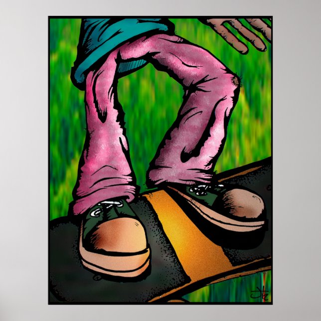 Fuß Poster (Vorne)