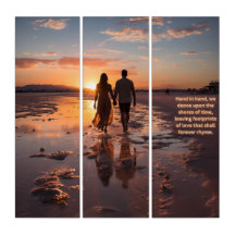 Fußabdrücke der Liebe