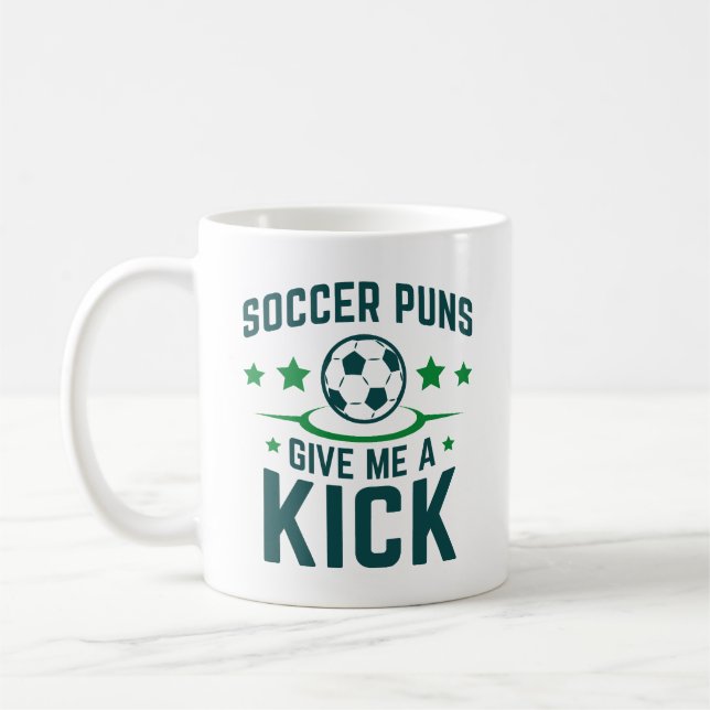 Fußabdrücke geben mir einen Kick Kaffeetasse (Links)