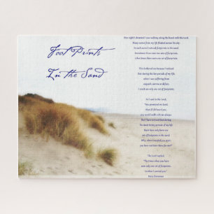 Fußabdrücke im Sand