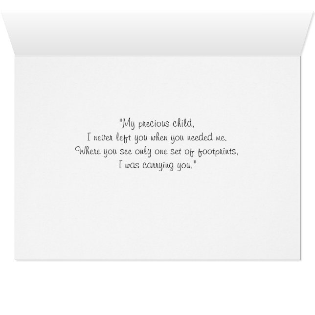 Fußabdrücke in der Sandkarte (Innenansicht Horizontal (Unten))