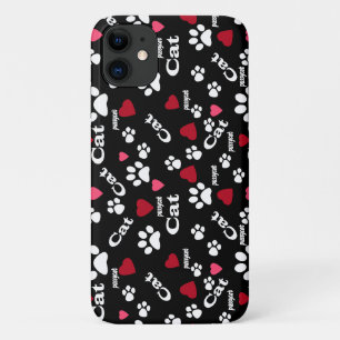 Fußabdrücke von Katzen Case-Mate iPhone Hülle