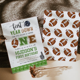 Fußball 1. Geburtstag Einladung