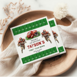 Fußball 1. Geburtstag Party Serviette