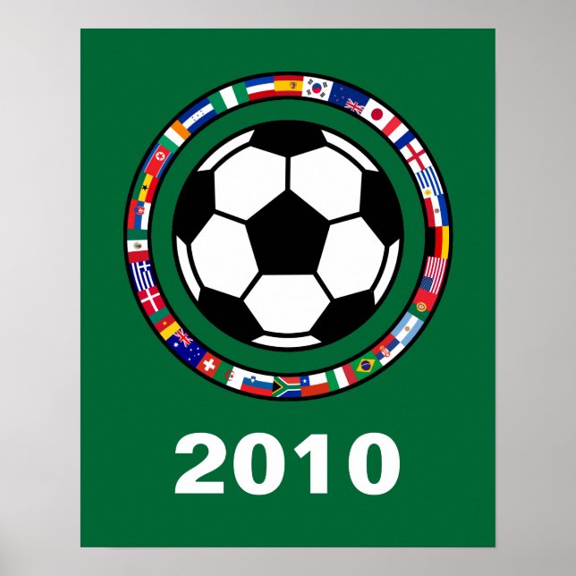 Fußball 2010 poster (Vorne)
