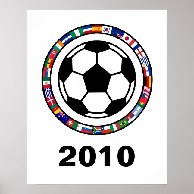 Fußball 2010 poster (Vorne)