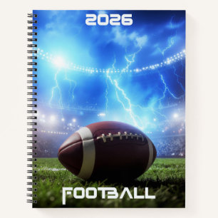 FUSSBALL 2026 NOTIZBUCH