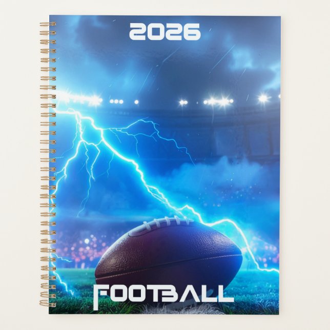 FUSSBALL 2026 PLANER (Vorderseite)