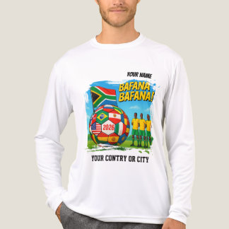 Fußball 2026 SUDAFRICA Benutzerdefinierter Name & Tri-Blend Shirt