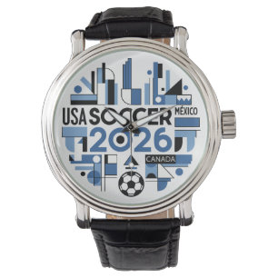 Fußball 2026 USA, Kanada, Mexiko Armbanduhr