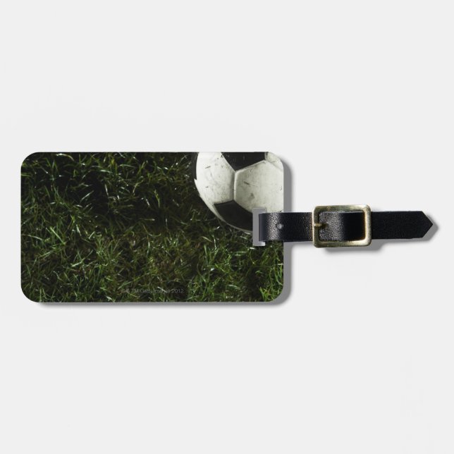 Fußball 4 gepäckanhänger (Vorderseite horizontal)