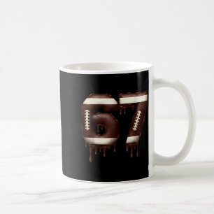 Fußball 67 Lustig Sechs Sieben 6 7 Meme Kaffeetasse