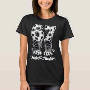 Fußball 67 Six Seven Lustig 6 7 Meme Jungen Kinder T-Shirt