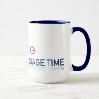 Fußball-Abfall-Zeit 18 Unze. Kaffee-Tasse