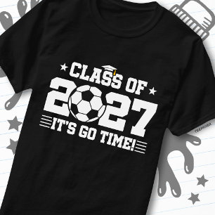 Fußball-Abschluss ist soweit Abschlussklasse 2027 T-Shirt