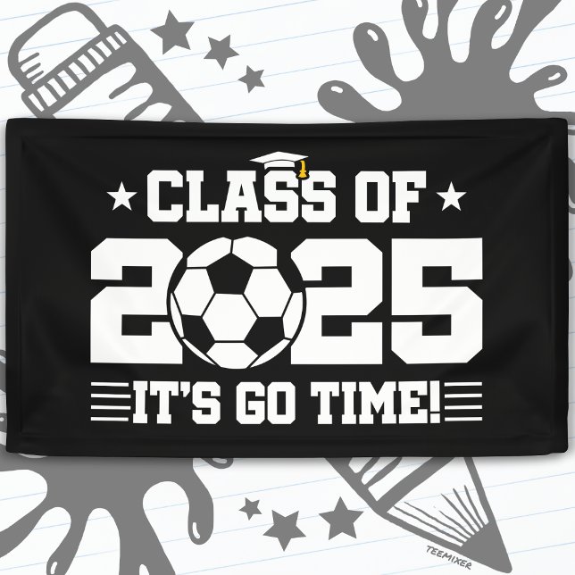 Fußball-Abschluss-Klasse 2025 Banner (Von Creator hochgeladen)
