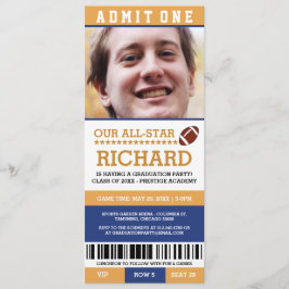 Fußball-Abschluss-Party lädt ein Einladung