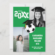 Fußball Abschluss Sportgrün Ankündigung