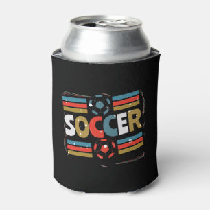 Fußball Abstrakte Word Kunst - Minimalistisch Dosenkühler