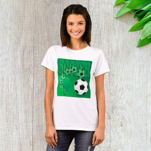 Fußball Afrika Bold Grün Fußball T-Shirt