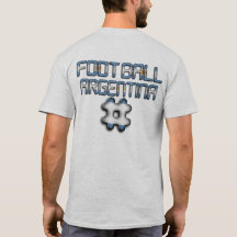 Fußball Argentinien Herren Grundlegende T - Shirt
