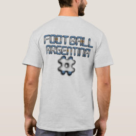 Fußball Argentinien Herren Grundlegende T - Shirt