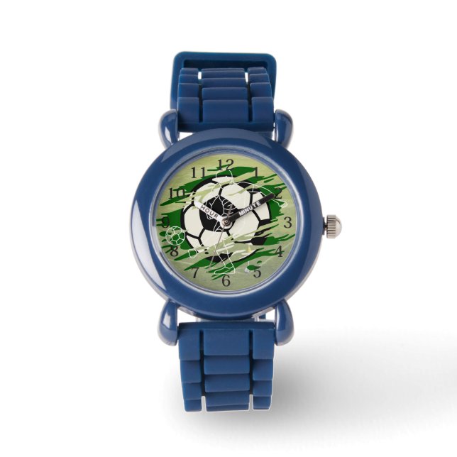 Fußball Armbanduhr (Vorderseite)
