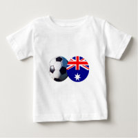 Fußball & Australien-Flagge - MUSEUM Zazzle