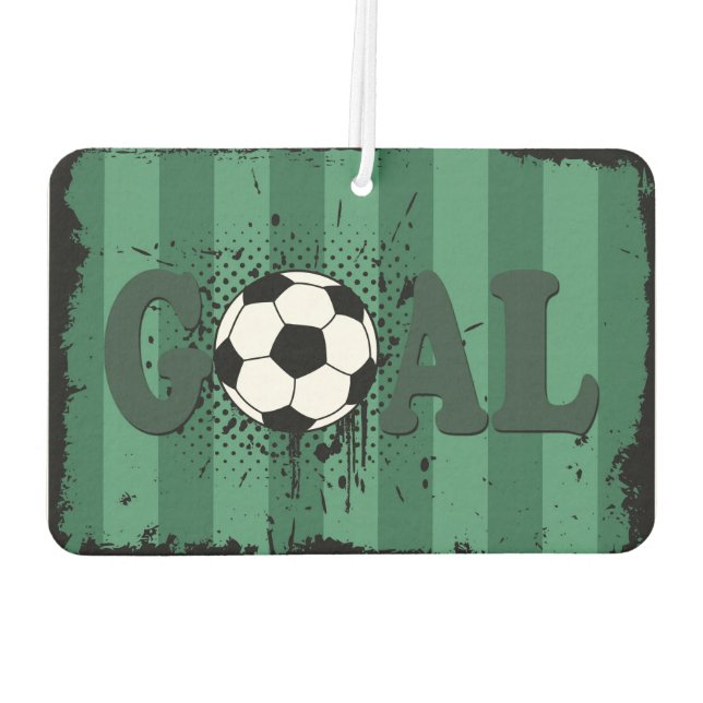 Fußball Autolufterfrischer (Rückseite)