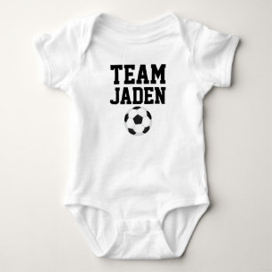 Fußball-Baby-Jersey-Bodysuit Baby Strampler