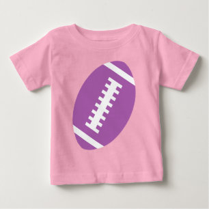 FUSSBALL BABY Lavender Front Lila Football T-shirt
