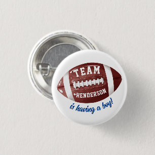 Fußball-Baby-Party Button