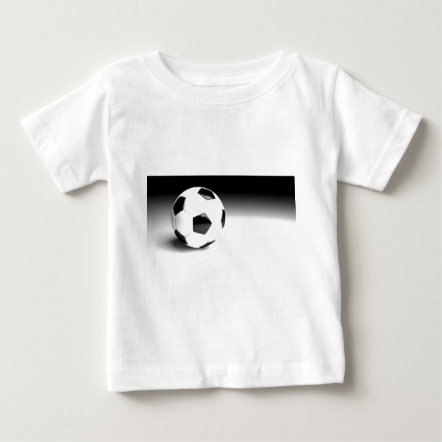 Fußball Baby T-shirt (Vorderseite)